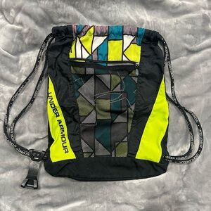 Under Armour Drawstring Bag with Mesh Zipper